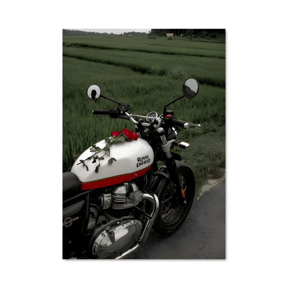 Poster Royal Enfield magnifique